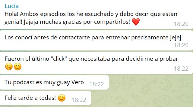 testimonio podcast