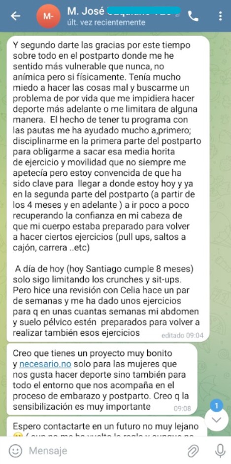 testimonio postparto crossfitero 6